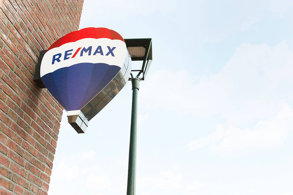 Eén van de grotere kantoren